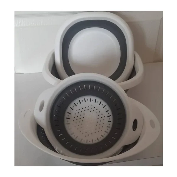 Bee Home Katlanır 2'li Badya Ve 2'li Süzgeç Takımı