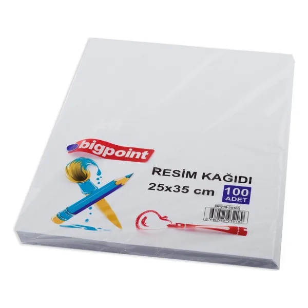 Bigpoint Resim Kağıdı 25x35cm 100'lü Paket