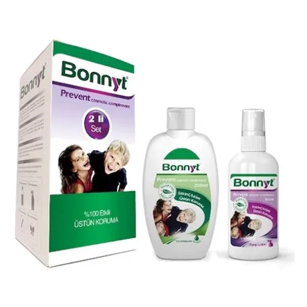 Bonnyt Bit Losyonu 150 ml + Şampuan 200 ml Tarak ve Toka Hediyeli Set