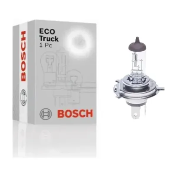 Bosch Ampul H4 12V 100W P43T Tırnaklı 1987302840 2 Adet