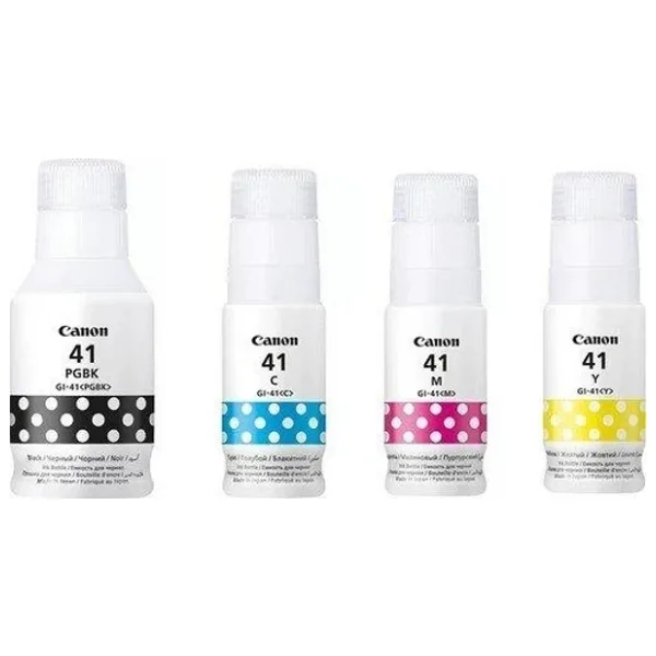 Canon GI-41 G1420 G2420 G2460 G3420 G3460 1 SET 4 RENK Orjinal Mürekkep