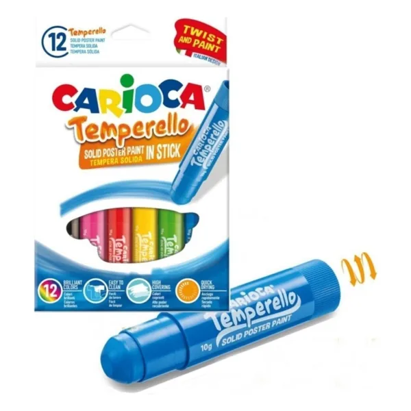 Carioca Temperello 12'li Stick Poster Boyama Kalemi