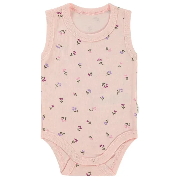 Civil Baby Kız Bebek Çıtçıtlı Badi 1-36 Ay Pembe
