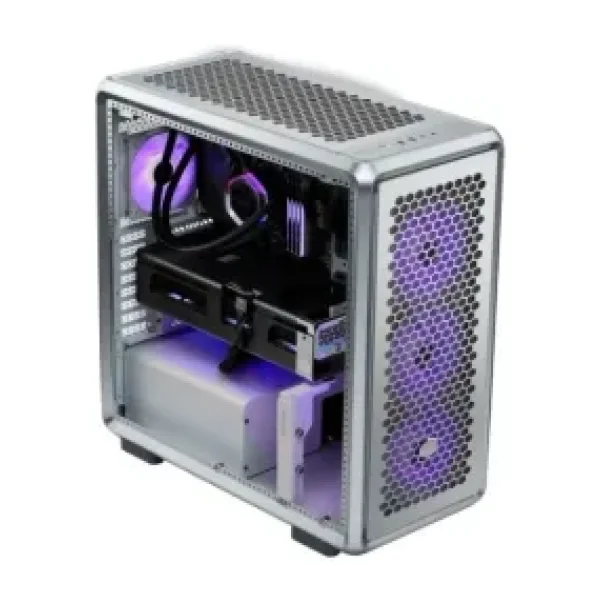 Cooler Master MasterFrame 600 MF600-SGNN-S00 ARGB Fanlı Gümüş E-ATX Oyuncu Kasası