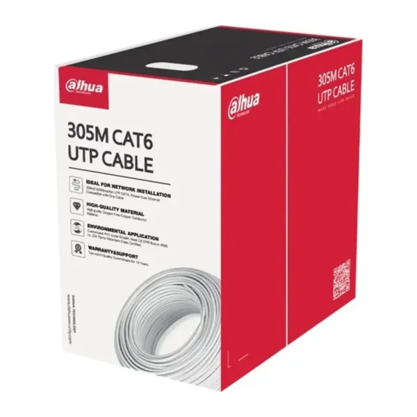 Dahua DH-PFM920I-6UN-C UTP CAT6 305 m Network Kablosu