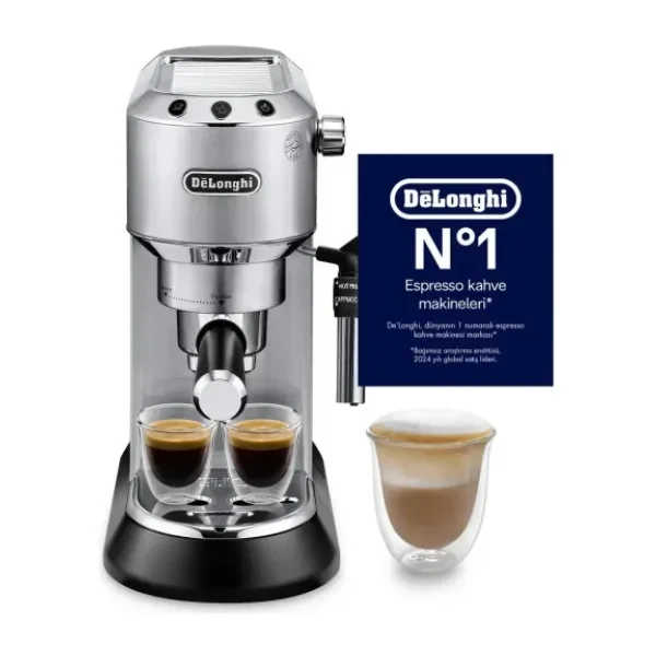 Delonghi Dedica EC685.M Gri Espresso Makinesi