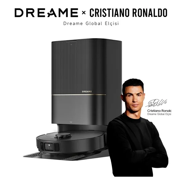Dreame X40 Ultra Siyah Çöp İstasyonlu Akıllı Robot Süpürge