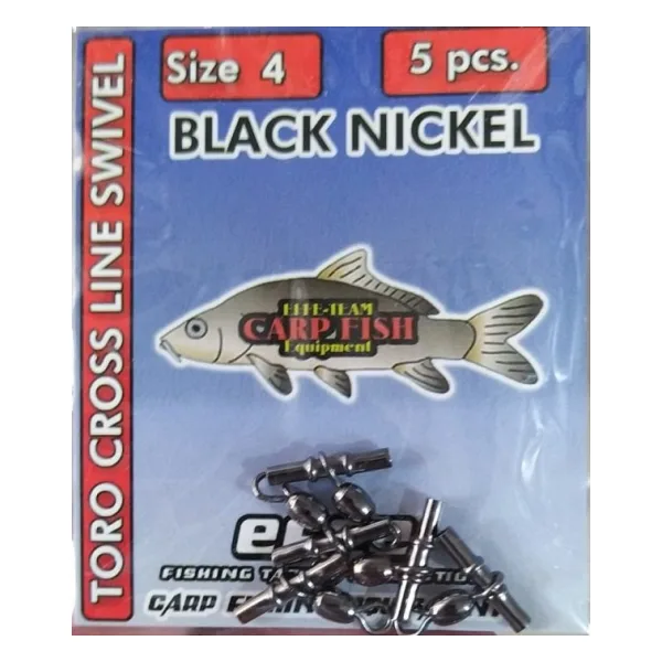 Effe Black Nickel T-Fırdöndü 5,Li Paket -4 Numara