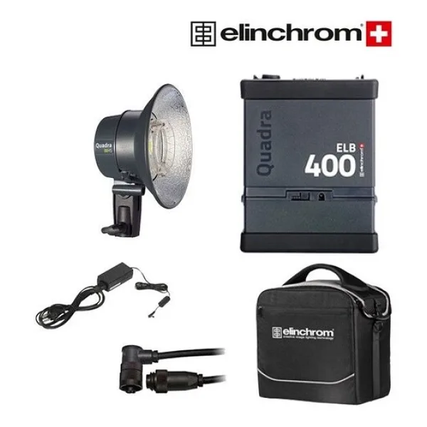 Elinchrom ELB 400 HS Head To Go Paraflaş Seti