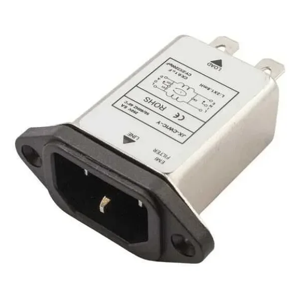 EMI Filtre 6A Erkek Power Soketi