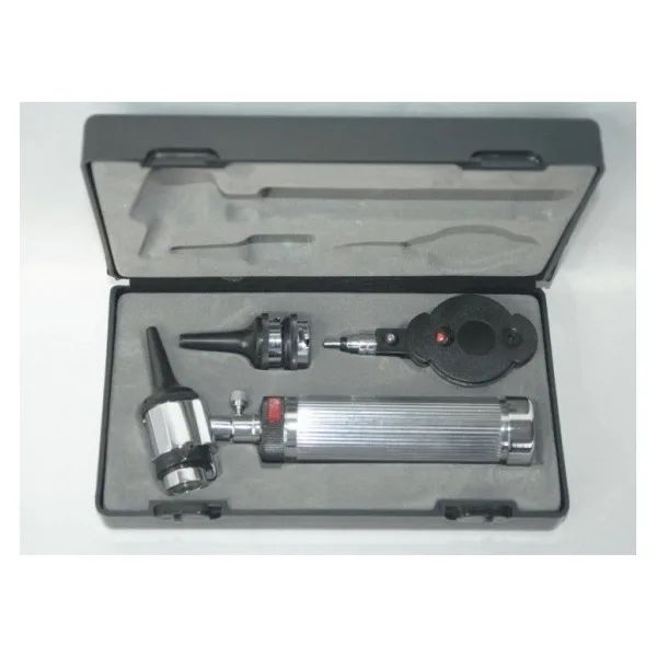 Endostall Otoskop Oftalmaskop Set Metal - Endostall