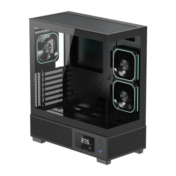 Fazeon F15 F15A750BBQ ARGB Fanlı 750 W ATX Oyuncu Kasası