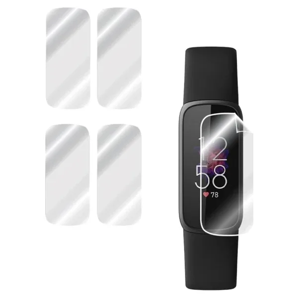Fitbit Luxe Akıllı Band ile uyumlu IPG Ekran Koruyucu (4 Adet)