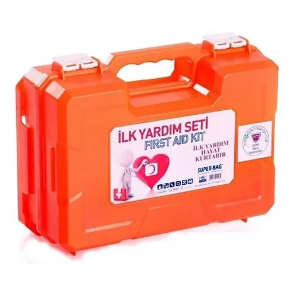 Geseus İlk Yardım Çantası Araç Ev İlk Yardım Seti Taşınabilir Ecza Dolabı İçi Boş