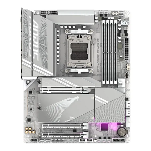Gigabyte X870 Aorus Elite X3D Ice AMD AM5 DDR5 ATX Anakart