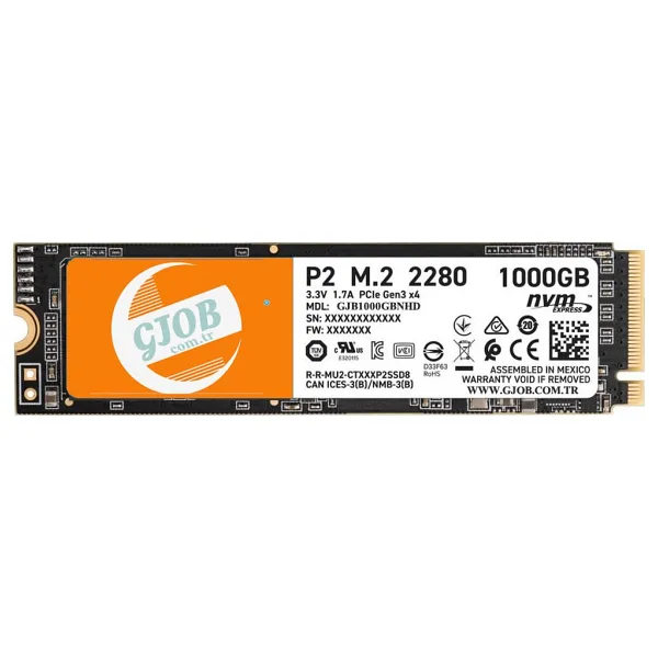 Gjob 1tb Nvme SSD 1tb M2 Nvme SSD Disk 1TB M2 SSD