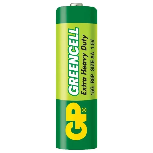 GP GP15G Greencell R6 AA Çinko Kalem Pil 4'lü Shrink 