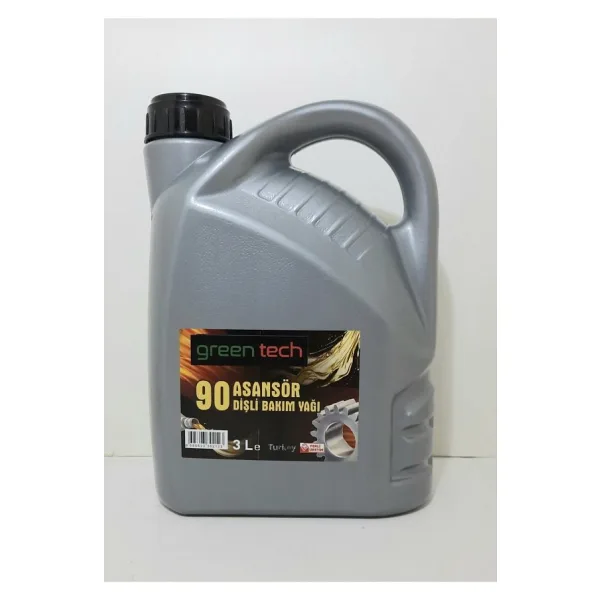 greentech 90 ASANSÖR DİŞLİ BAKIM YAĞI 3 LİTRE