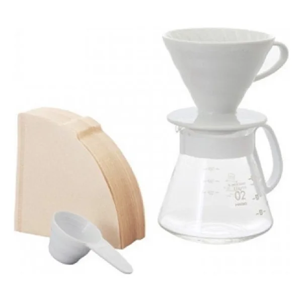 Hario V60 02 Seramik Kahve Demleme Seti