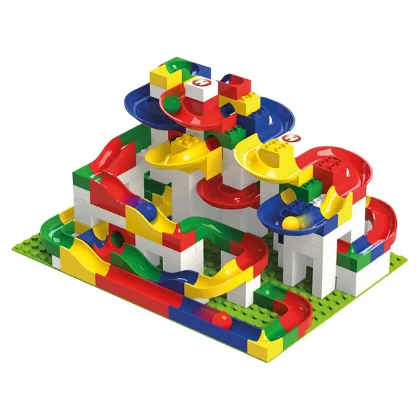 Hubelino Marble Run Büyük Blok Yapım Seti 213 Parça