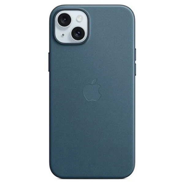 iPhone 15 Plus Magsafe Özellikli Mikro Dokuma Pasifik Mavisi Kılıf Mt4d3zm/A