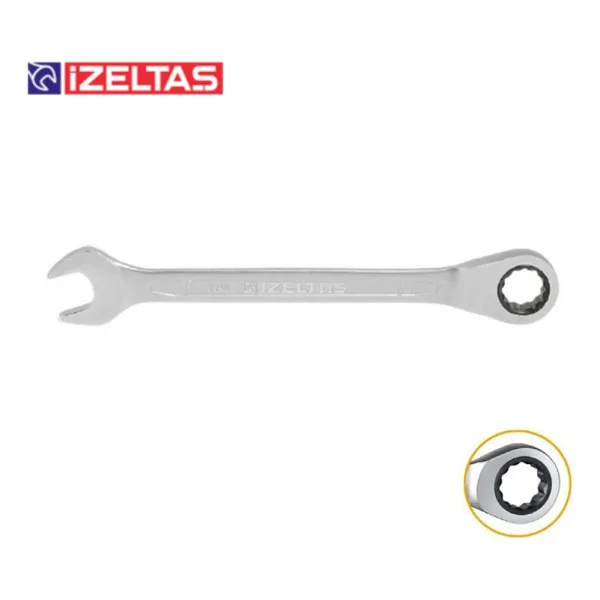 İzeltaş 0340 21 mm Kombine Cırcır Anahtar