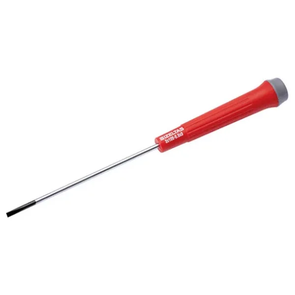 İzeltaş 4500174100 Elektronikçi Klemens 4x100 mm Düz Tornavida