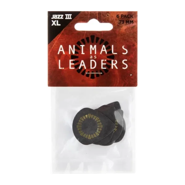 Jim Dunlop Aalp04 Javier Reyes Tortex Jazz Iıı Xl Pick 0.73 Mm 6lı Pena