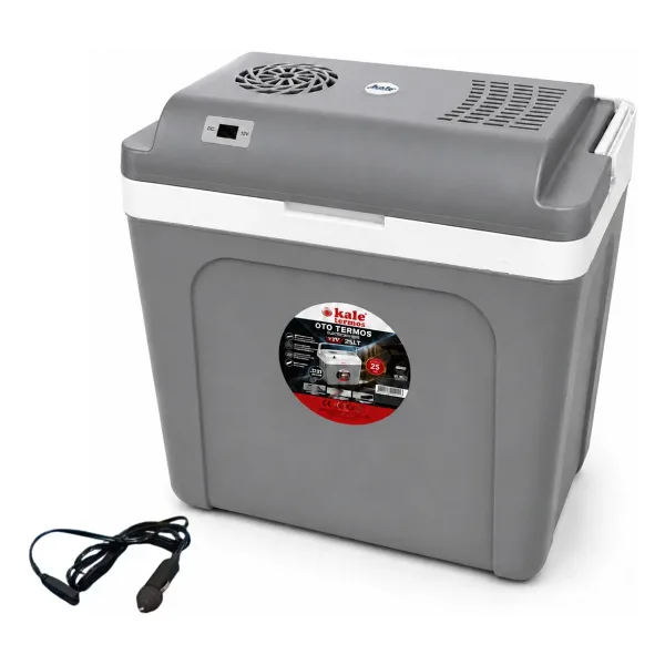 Kale Termos 25 Litre 12v Oto Buzdolabı Termos- Portatif, Elektrikli, Oto Şarj Kablolu( 1050 Thermoelectric Coole