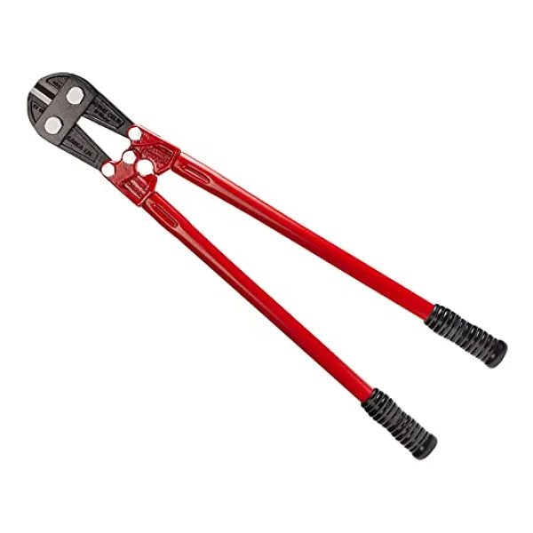 KANCA DESIGN FORGE SAFETY Ergonomik Plastik Saplı Sertleştirilmiş Dövme Çelik Demir Kesme Kubblon Makası, 7mm