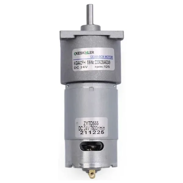 KGA-42FH 24V 125rpm Redüktörlü Dc Motor