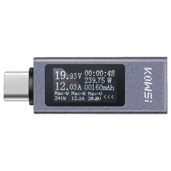KWS-2301C Çok İşlevli USB Dijital Test Cihazı - Voltaj ve Akım Ölçer