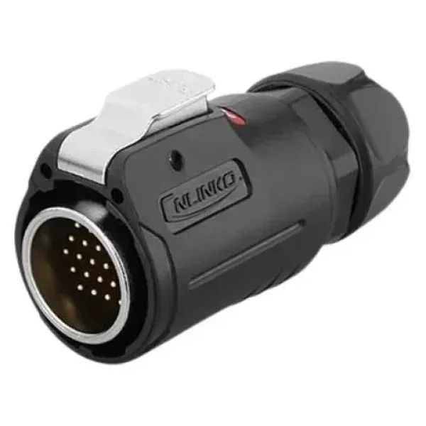 LP-24-C24PE-01-001 24-Pin Su Geçirmez Konnektör - Erkek