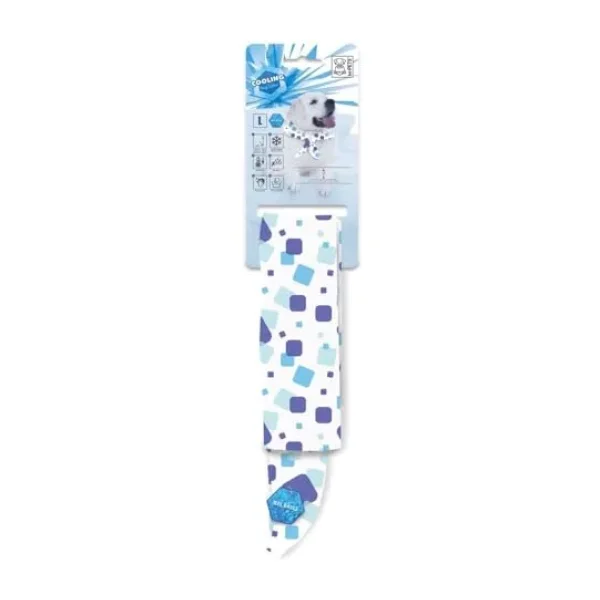 M-Pets Cooling Serinletici Köpek Yakalığı (L) White