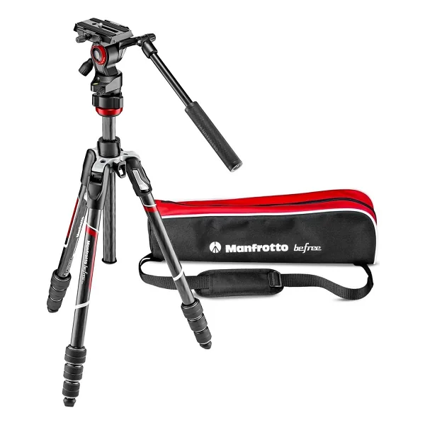 Manfrotto MVKBFRTC Live Befree Karbon Fiber Video Tripod