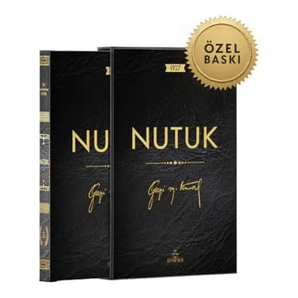 NUTUK (ÖZEL DERİ CİLTLİ VE KUTULU)