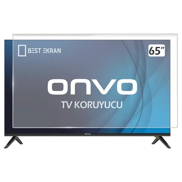 ONVO Ov65htl351 Tv Ekran Koruyucu 65" Inç 165 Ekran Kırılmaz Smart Led 4k-8k