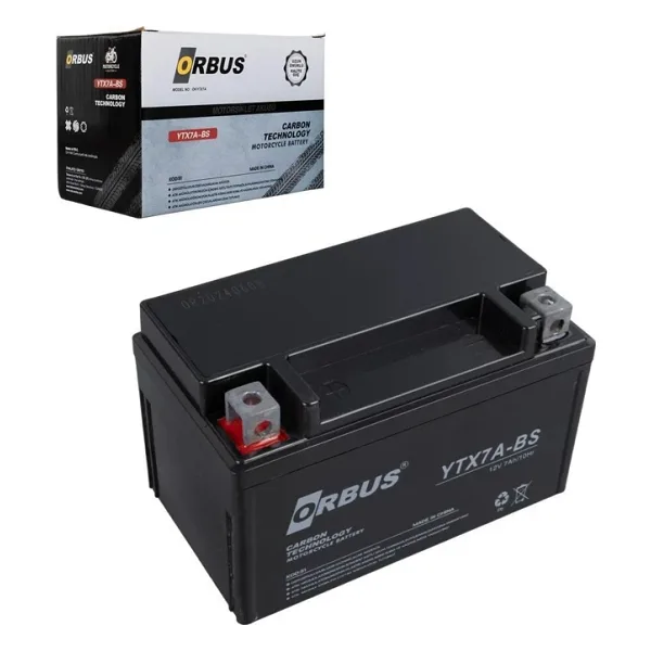 Orbus YTX7A-BS 12 V 7 Ah Motosiklet Aküsü