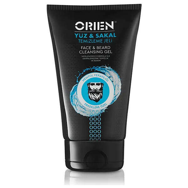 Orien Mentol Ferahlığı 150 ml Sakal ve Yüz Temizleme Jeli