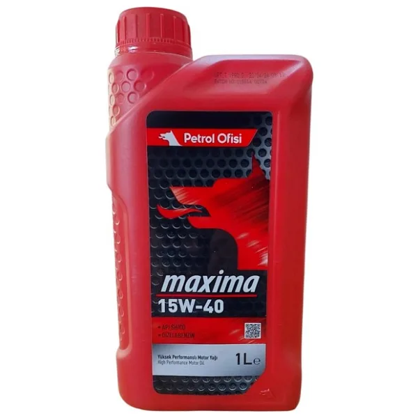 Petrol Ofisi MAXİMA 15W-40 1lt (DİZEL-BENZİN)