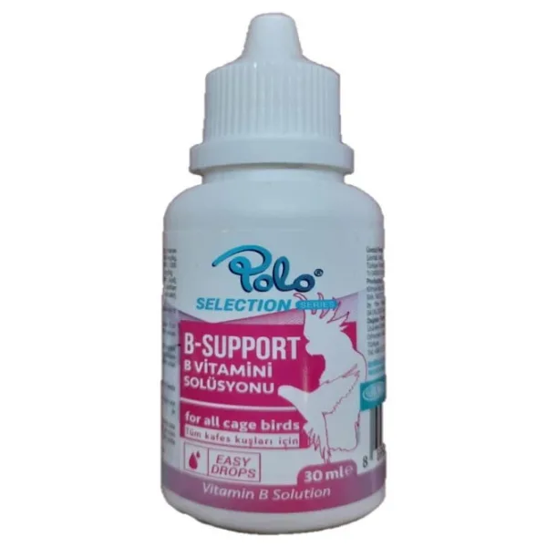 Polo B-Support 30 ml Kuşlar için B Vitamini Solüsyonu