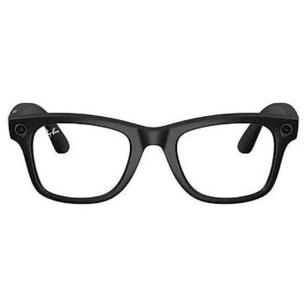 Ray-Ban Meta Wayfarer Akıllı Gözlük RW4006 50 Beden 601S1M50 Mat Siyah Şeffaf Grafit Yeşil Transitions Cam Rengi