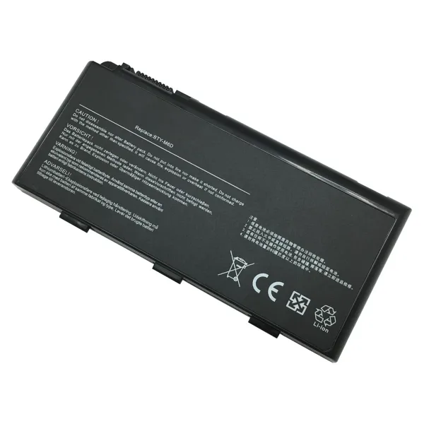 RETRO MSI GT60, GT70, GX60, GX70, BTY-M6D Notebook Bataryası