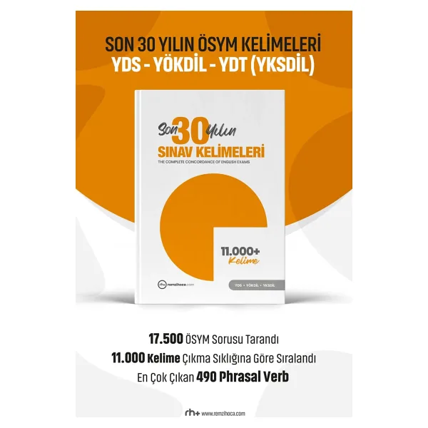 RH Pozitif Yayınları Ösym Çıkmış Kelimeler - Yds Kelimeleri - Yökdil Kelimeleri - Ydt Kelimeleri
