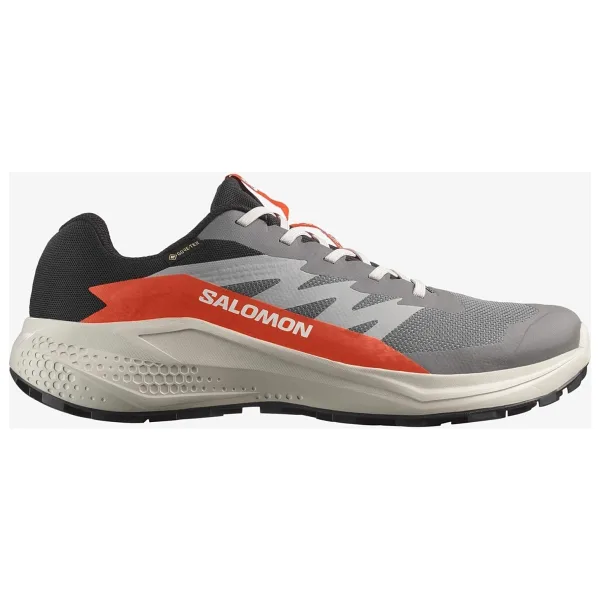 Salomon Alphaglide Gore-Tex L47975300 Gri-Turuncu Erkek Koşu Ayakkabısı