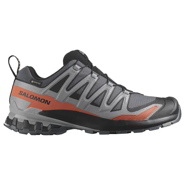 Salomon XA Pro 3D V9 Gore-Tex L47817500 Siyah-Gri-Turuncu Erkek Outdoor Ayakkabı