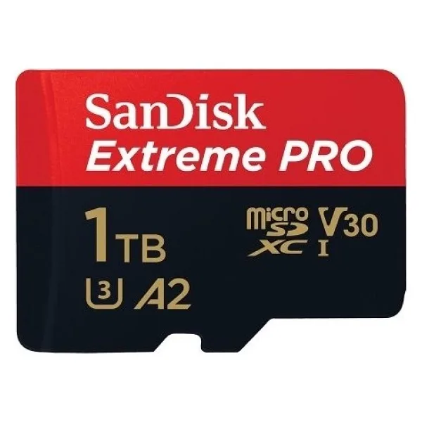 SanDisk Extreme Pro SDSQXCZ-1T00-GN6MA Class 10 UHS-I U3 A2 V30 1 TB Micro SD Kart
