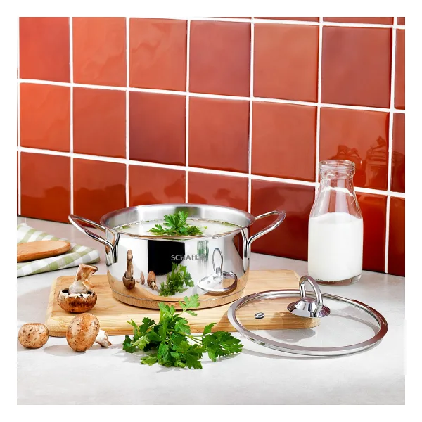 Schafer Micro 16 cm Mini Derin Çelik Tencere