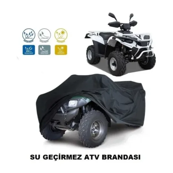 Segway Snarler AT6L x 570 Su Geçirmez Kalın Premium Atv Brandası - SİYAH