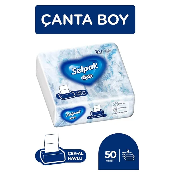 Selpak Go Çek Al Havlu 50'li
